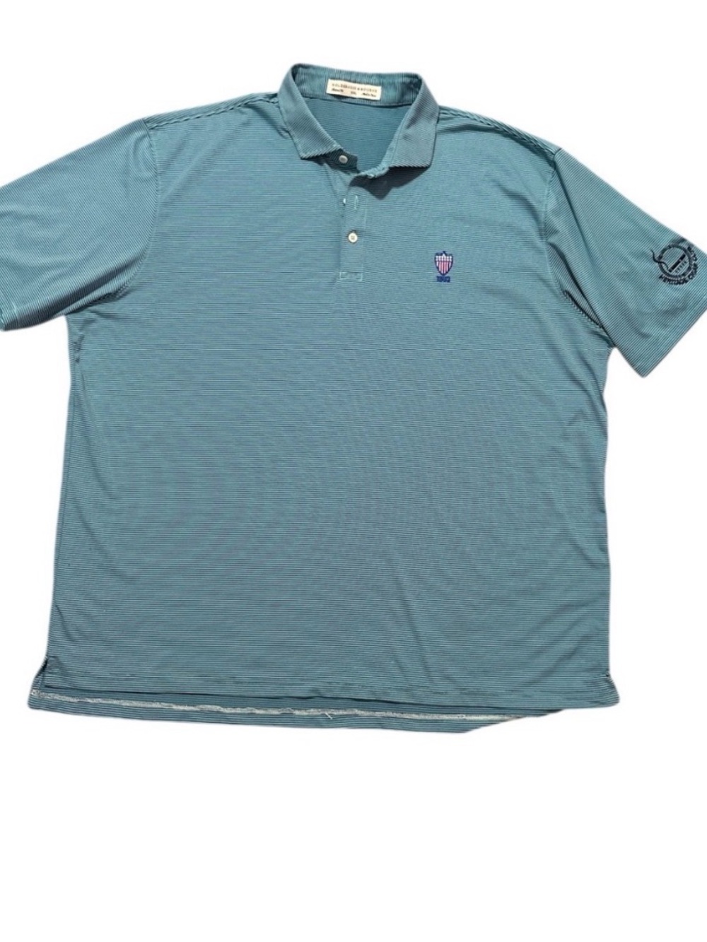Holderness & Bourne Classic Men's Performance Golf Polo Shirt - 1862 logo XXL